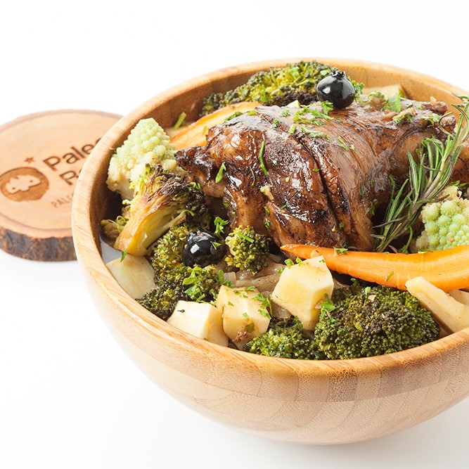 Balsamic Blueberry Braised Leg of Lamb Ready Meal